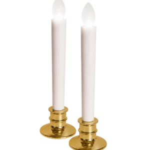 Vela LED cor branca